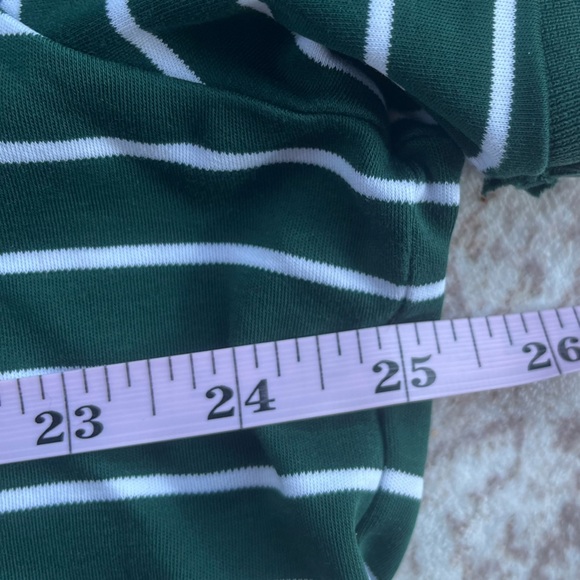 Polo Ralph Lauren Men’s Pima Cotton Green/White Stripe Size XXL - Picture 10 of 10